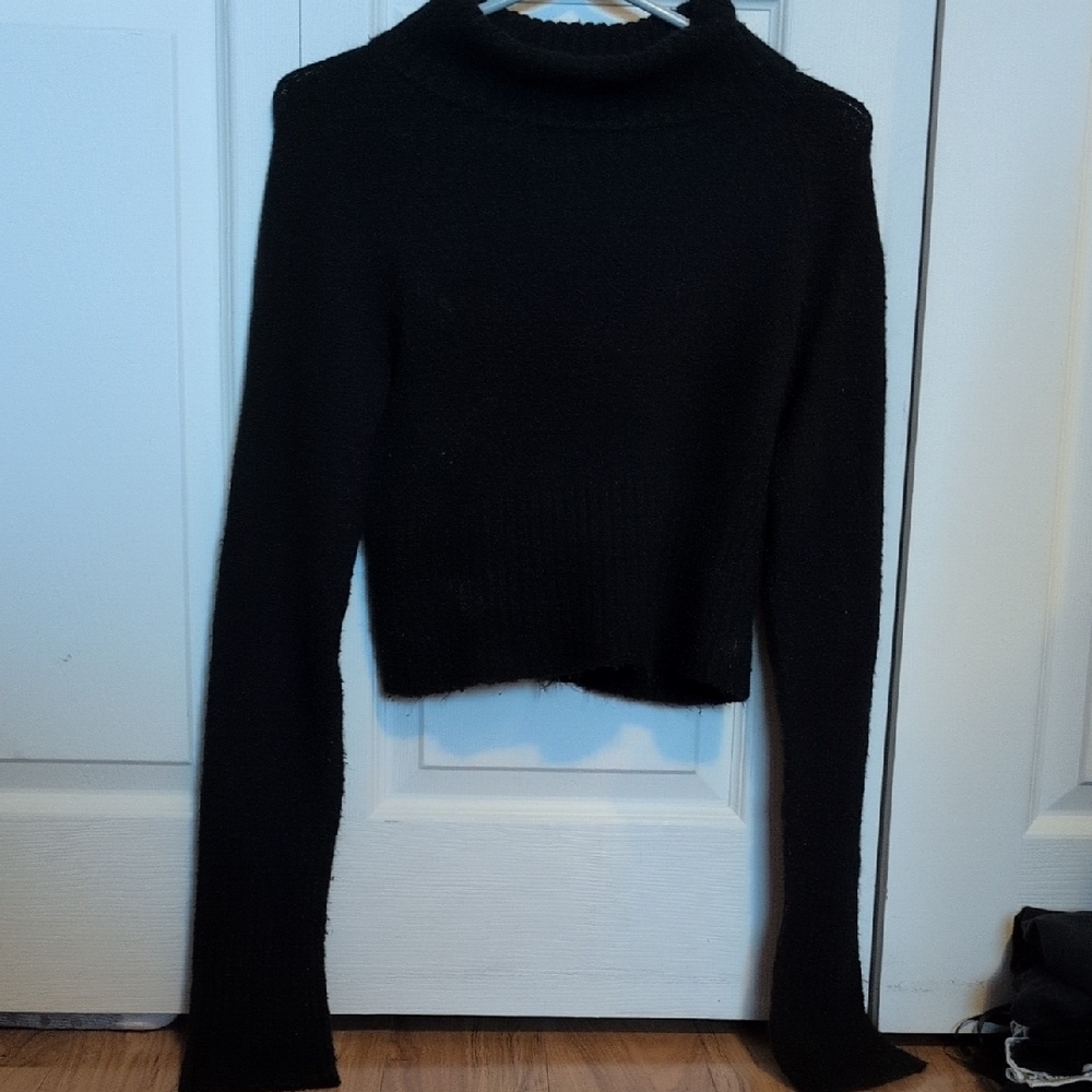 Black Turtleneck Sweater